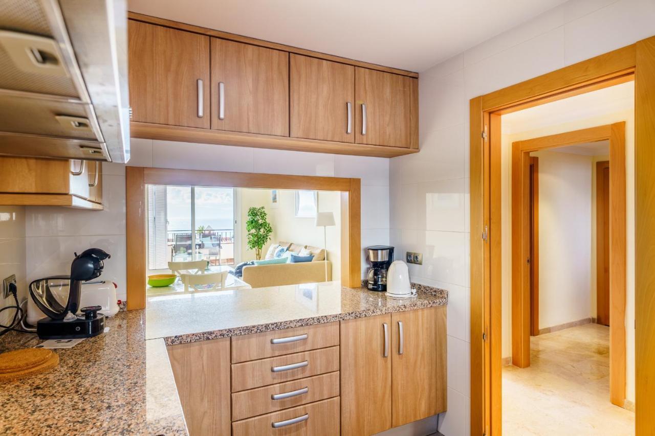 Santiago Seaview - Sun Terrace And Pool Apartment Puerto de Santiago  Bagian luar foto